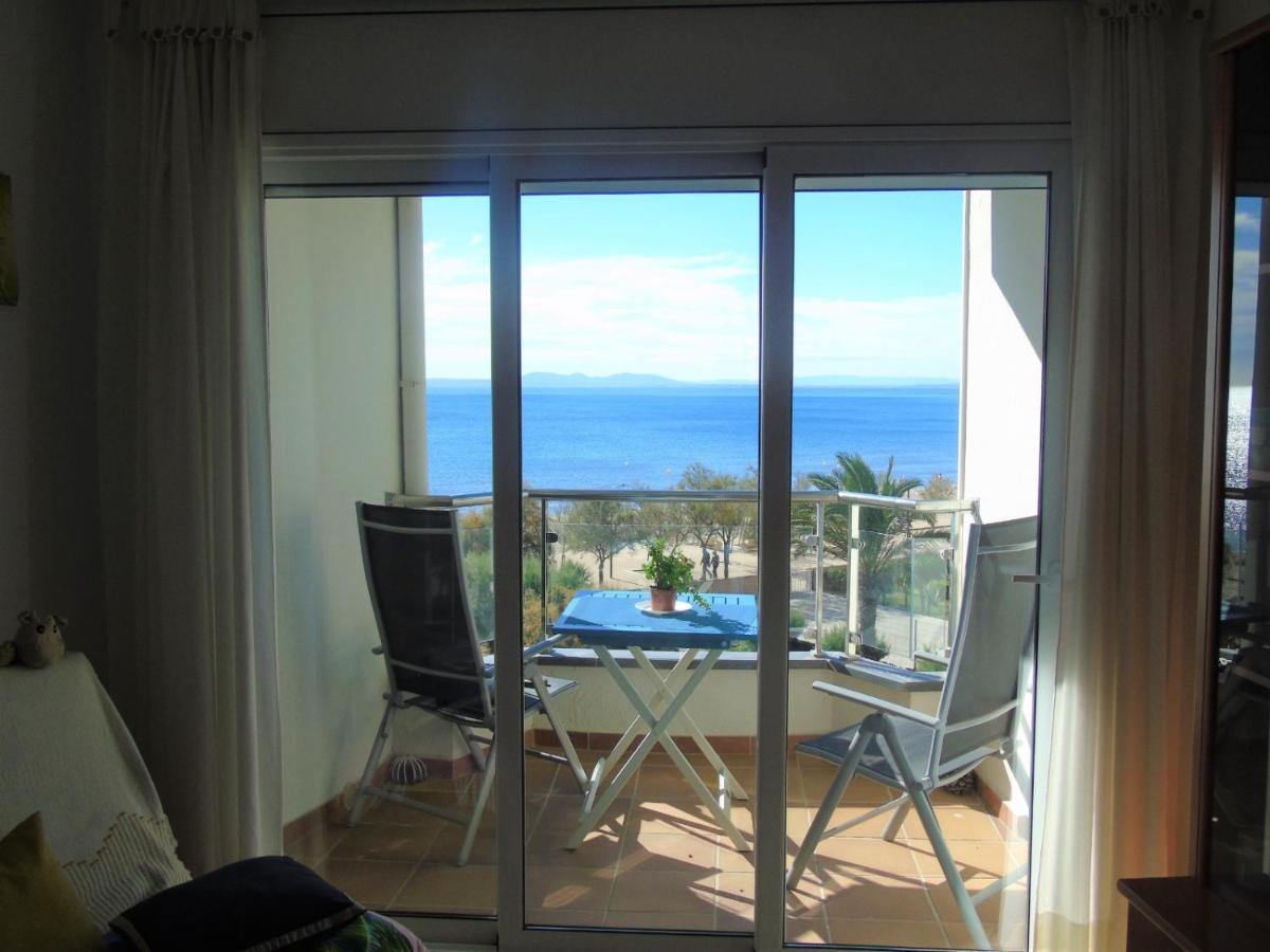 Appartement Premiere Ligne De Mer Rosas Exterior foto